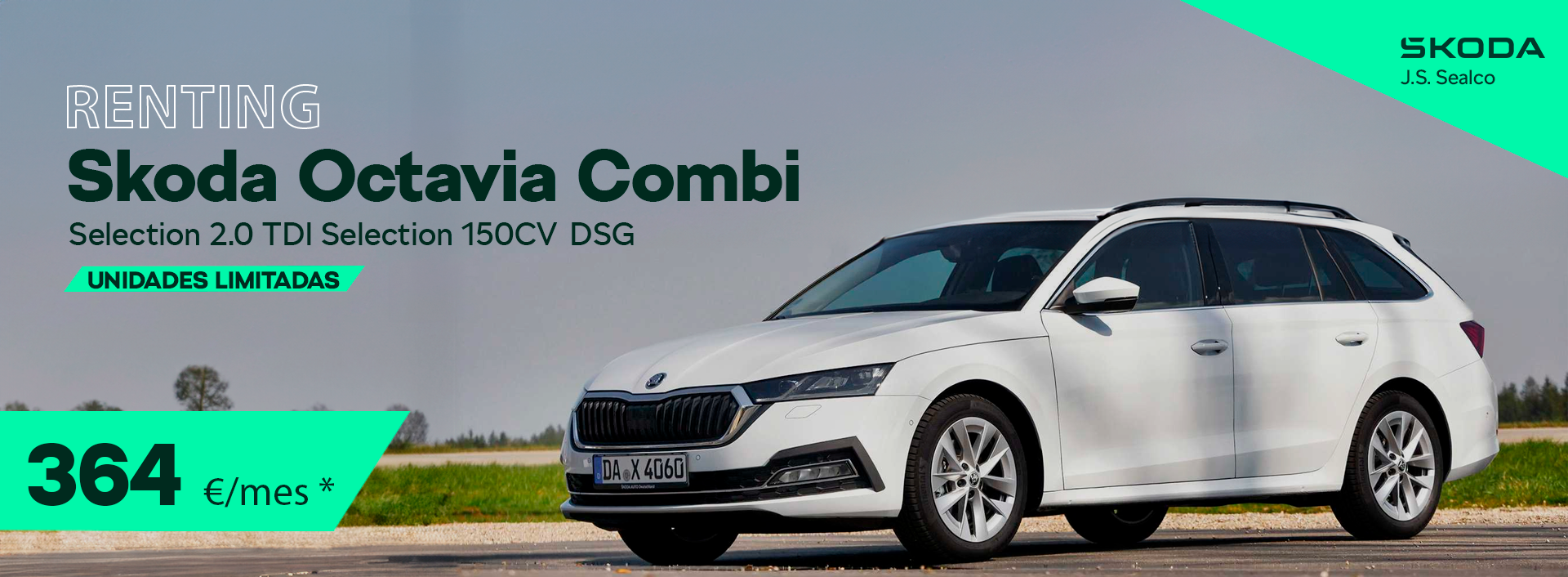 Octavia combi renting